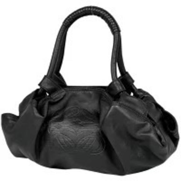 Loewe Handbags - Loewe Nappa Aire Anagram Handbag Leather Black